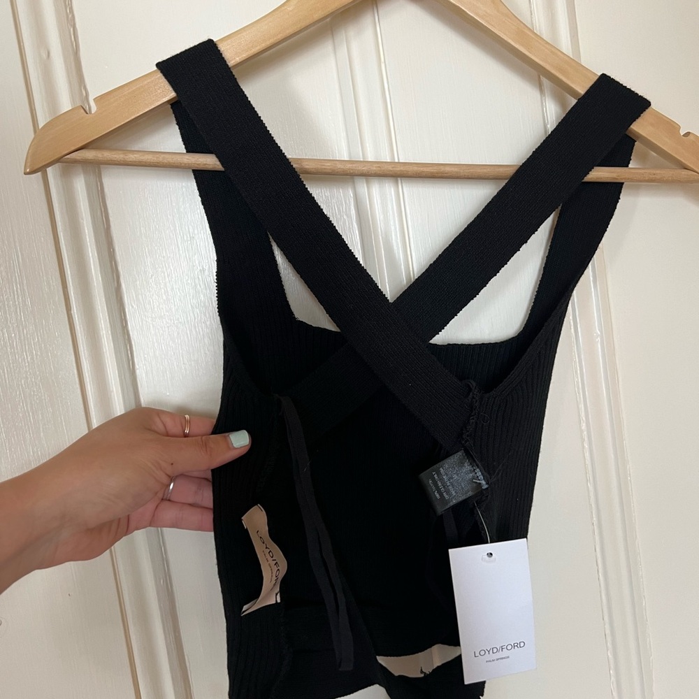 Loyd/Ford Crop Top with back tie detail - Picture 5 of 6